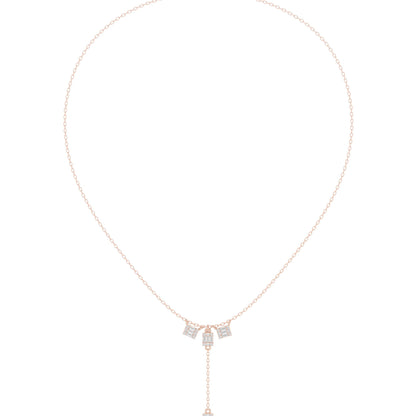 Round Lab Grown Diamond Pendant