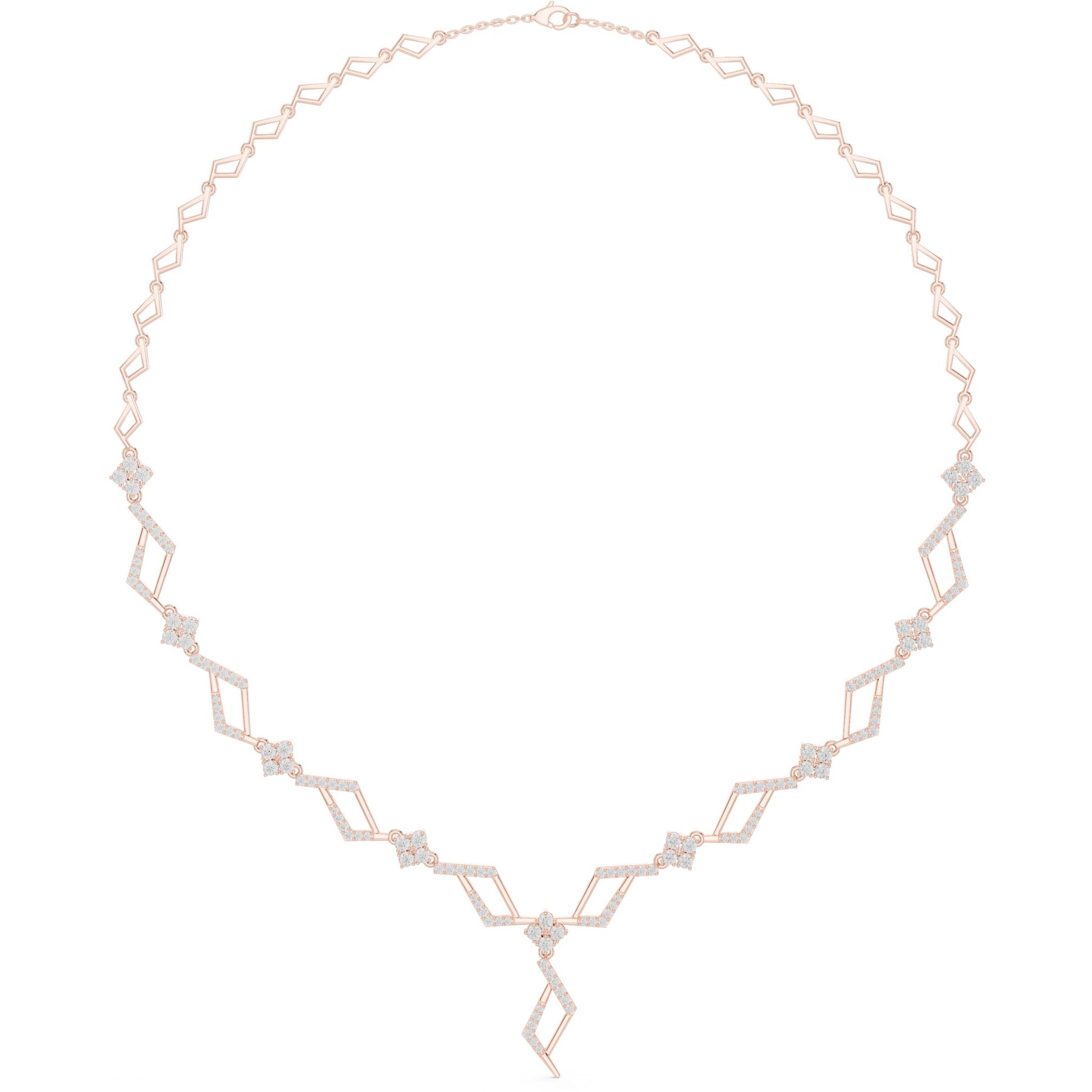 Round Lab Grown Diamond Pendant