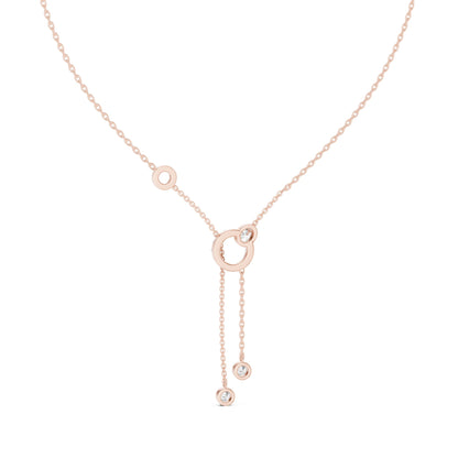 Round Lab Grown Diamond Pendant