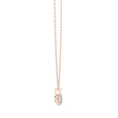 Round Lab Grown Diamond Pendant