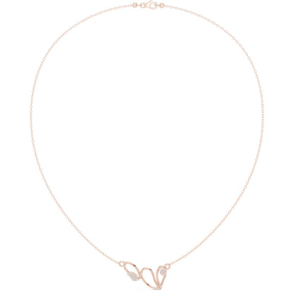 Round Lab Grown Diamond Pendant