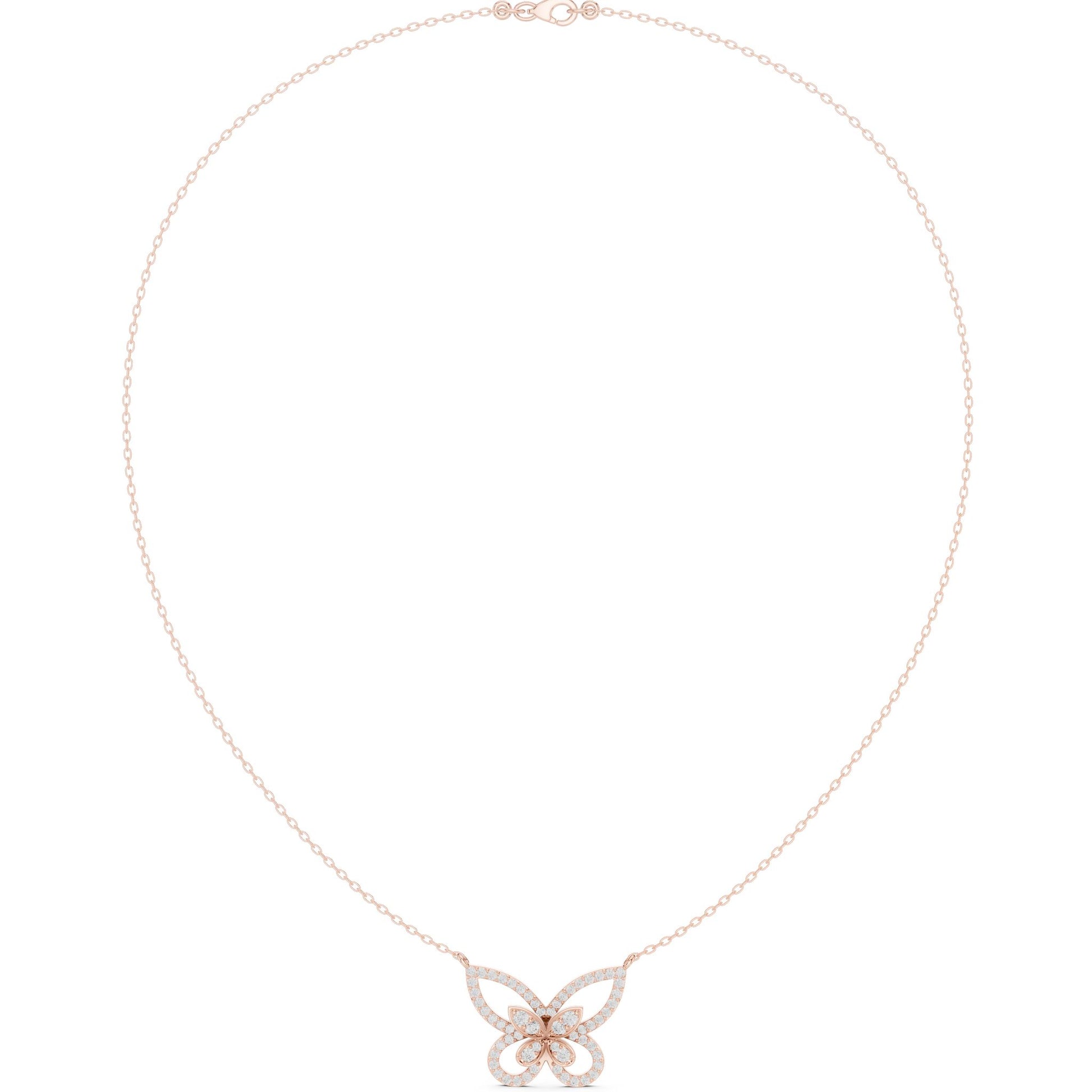 Round Lab Grown Diamond Pendant