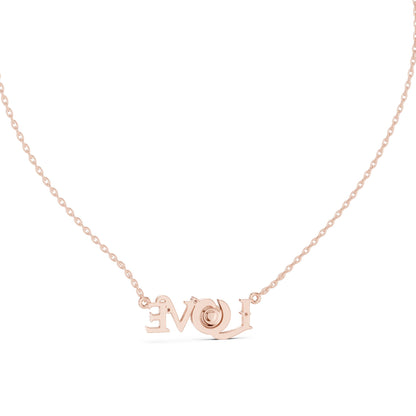 Round Lab Grown Diamond Pendant