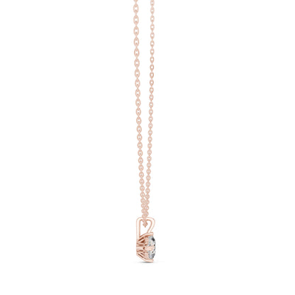 Round Lab Grown Diamond Pendant