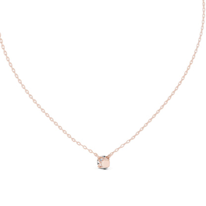 Round Lab Grown Diamond Pendant