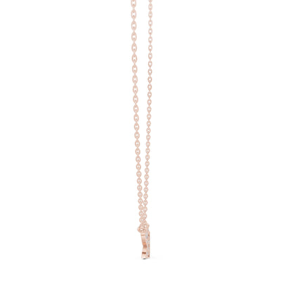 Round Lab Grown Diamond Pendant