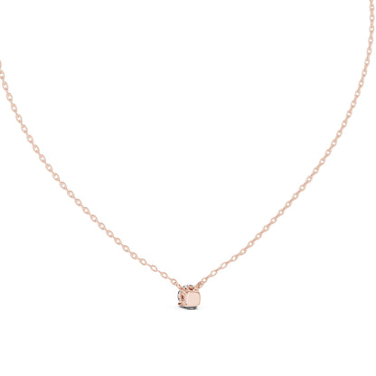 Round Lab Grown Diamond Pendant