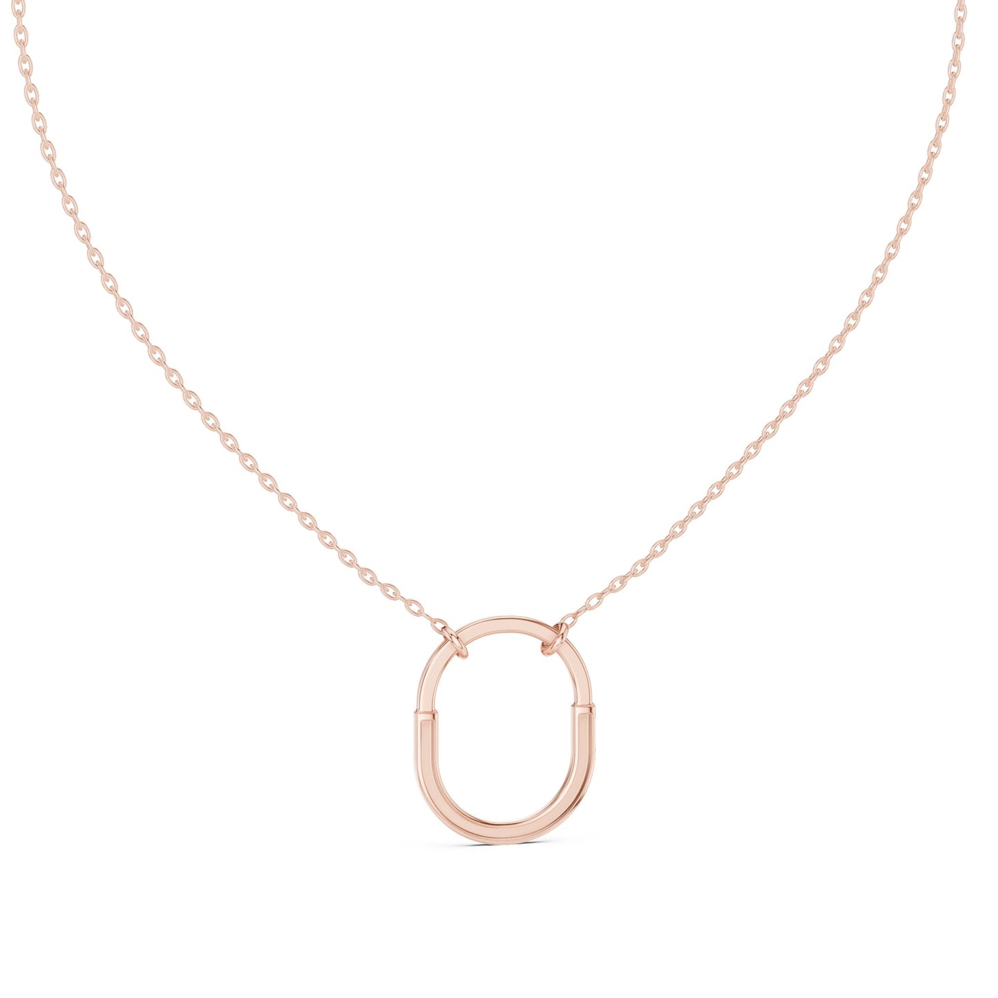 Round Lab Grown Diamond Pendant