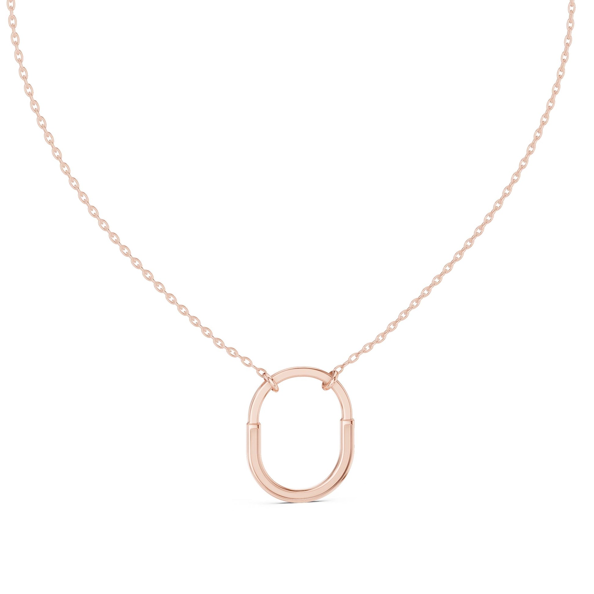 Round Lab Grown Diamond Pendant