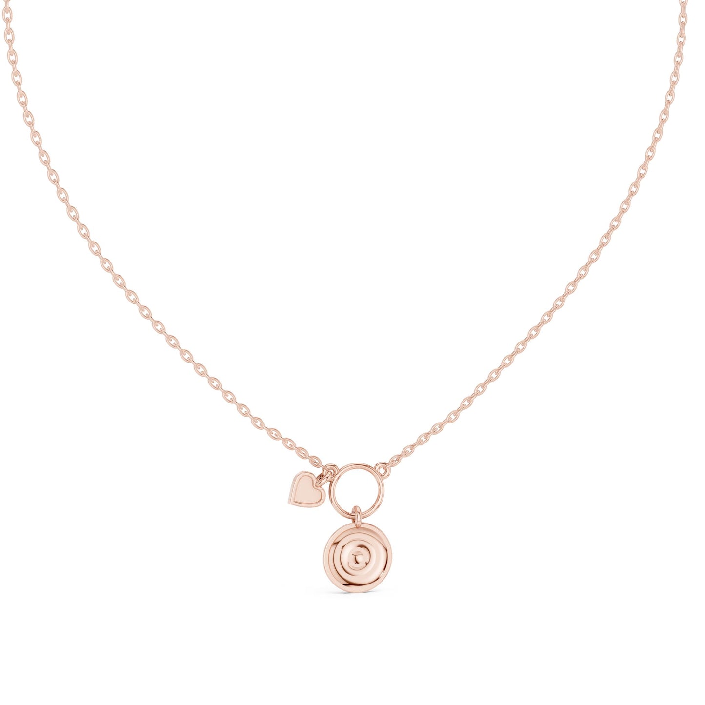 Round Lab Grown Diamond Pendant