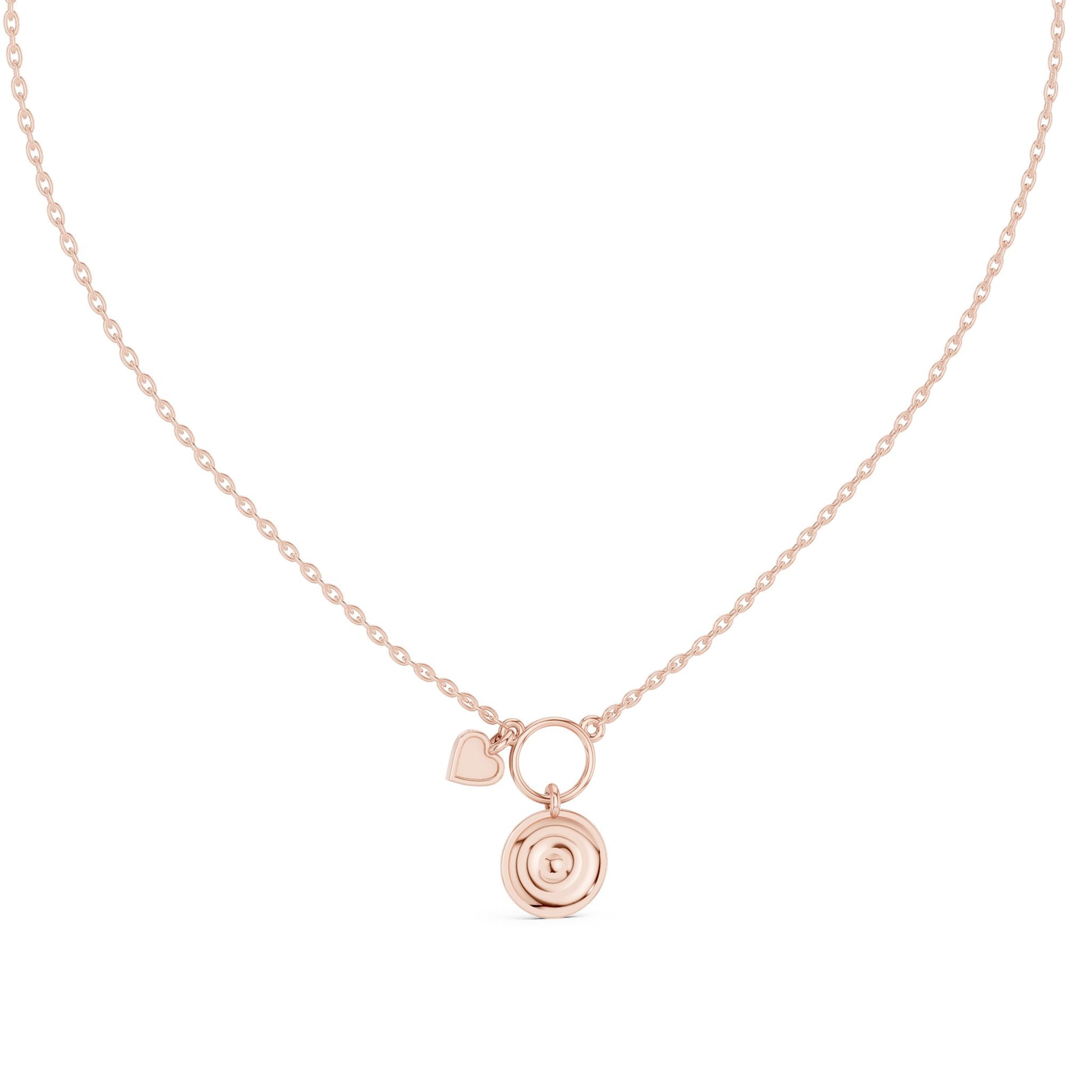 Round Lab Grown Diamond Pendant