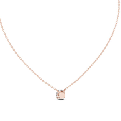Round Lab Grown Diamond Pendant