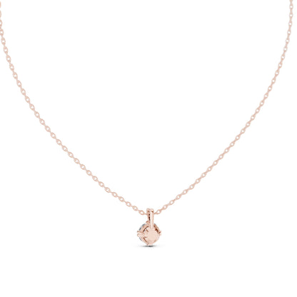 Round Lab Grown Diamond Pendant