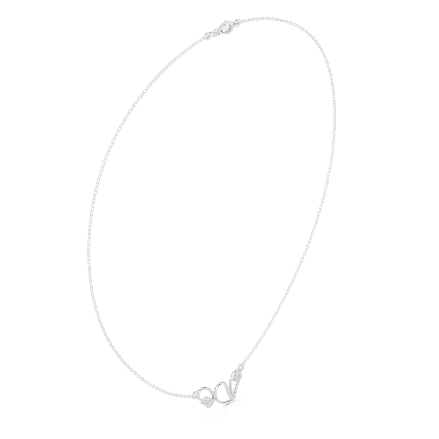 Round Lab Grown Diamond Pendant