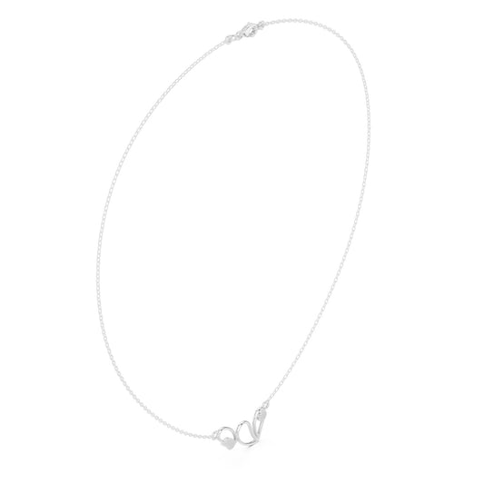 Round Lab Grown Diamond Pendant
