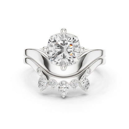 Round Lab Grown Diamond Solitaire Engagement Ring