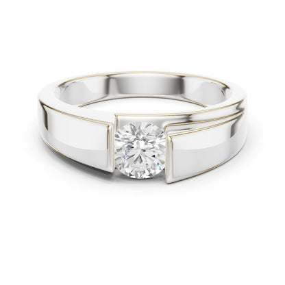 Men's Round Lab Grown Diamond Ring