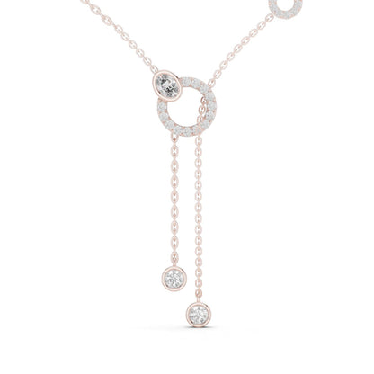 Round Lab Grown Diamond Pendant