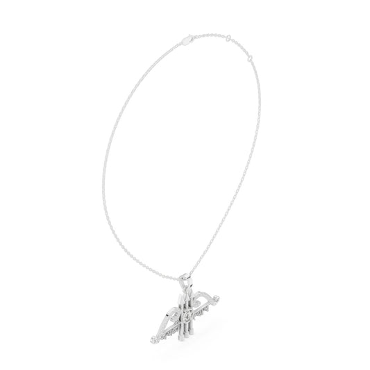 Round Lab Grown Diamond Pendant