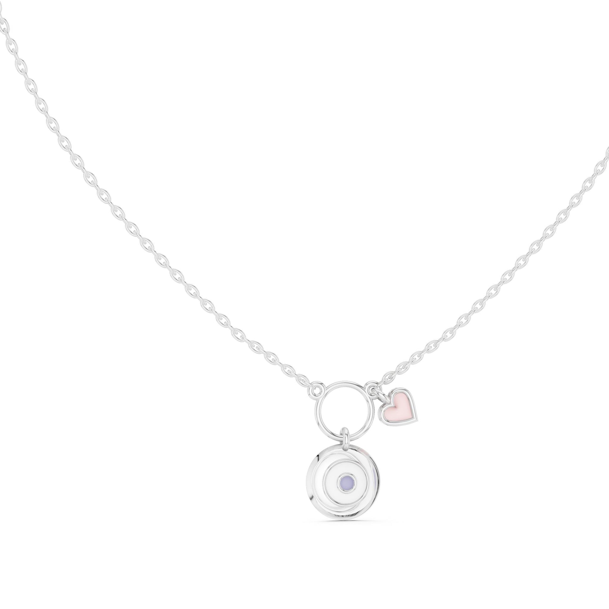 Round Lab Grown Diamond Pendant