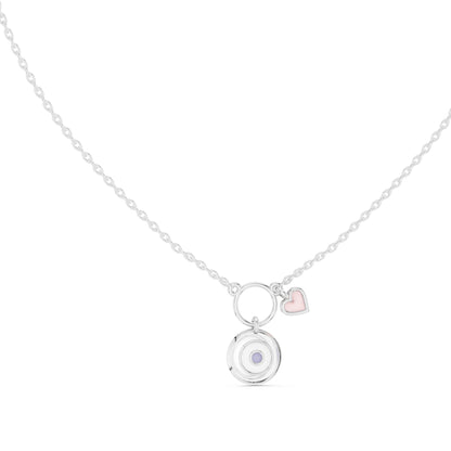 Round Lab Grown Diamond Pendant