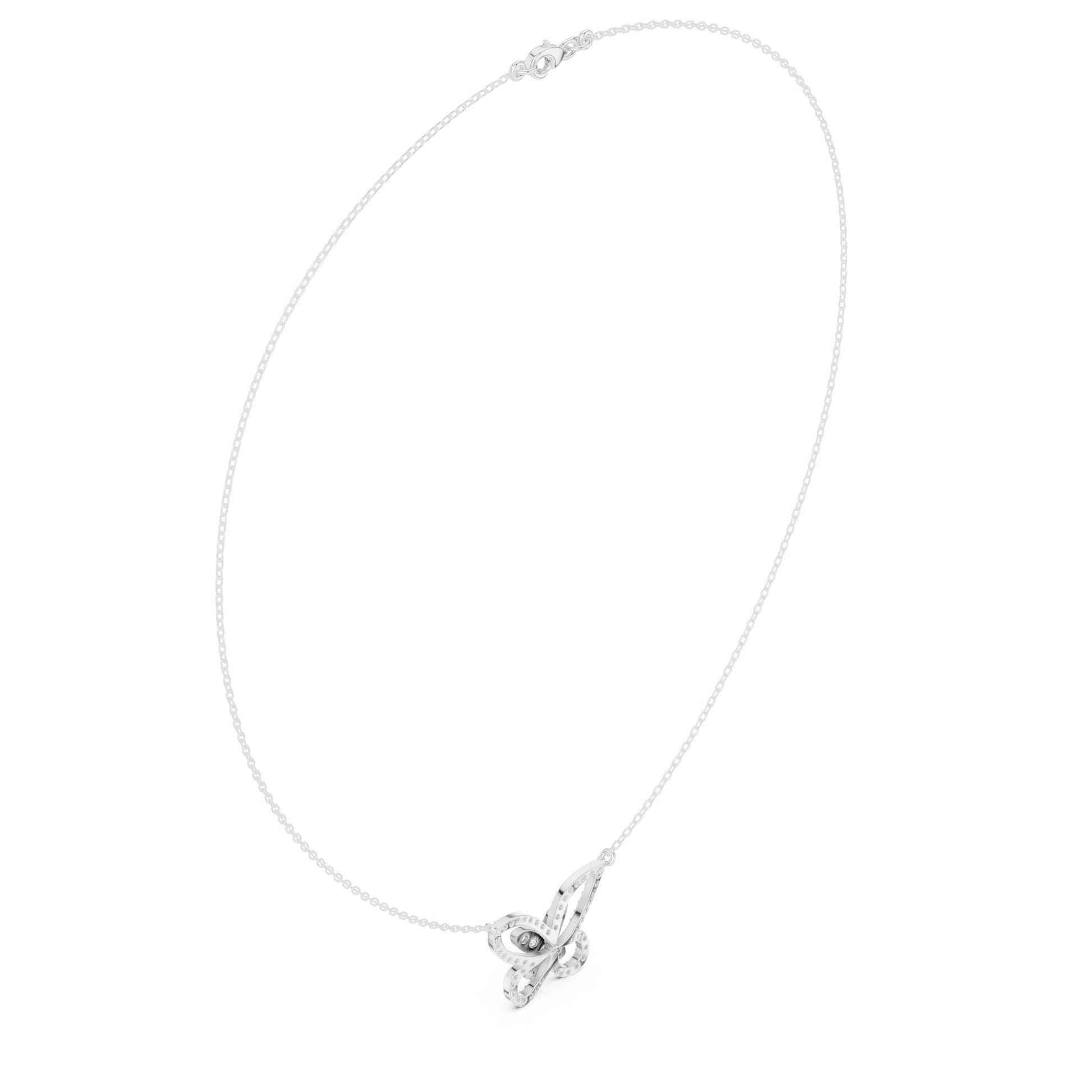 Round Lab Grown Diamond Pendant
