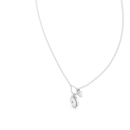 Round Lab Grown Diamond Pendant