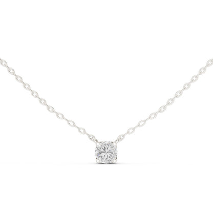 Round Lab Grown Diamond Pendant