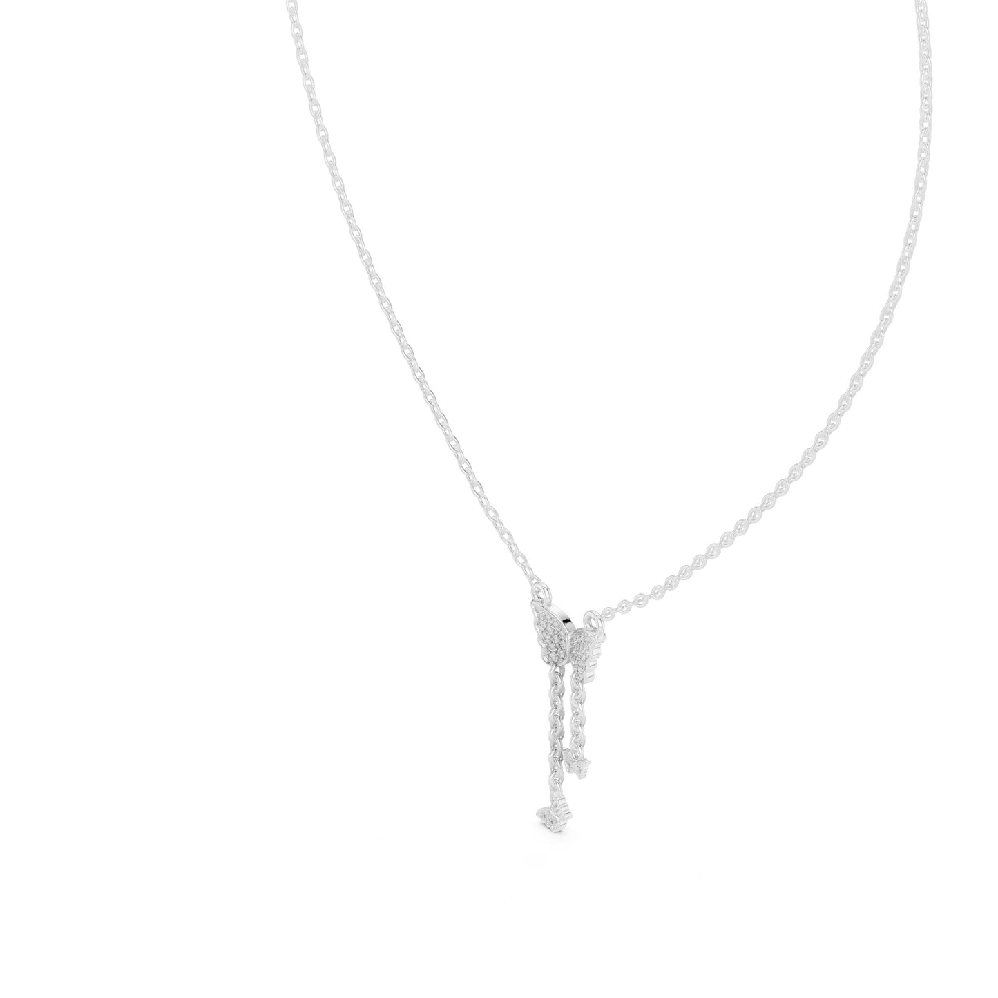 Round Lab Grown Diamond Pendant