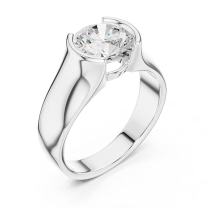 Men's Round Lab Grown Diamond Ring