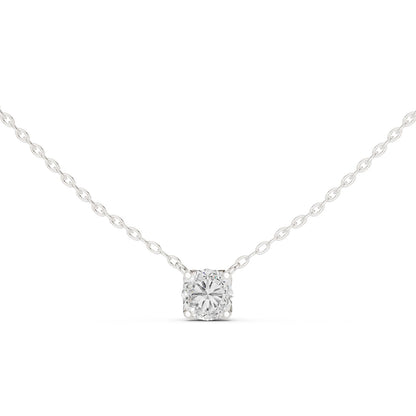 Round Lab Grown Diamond Pendant