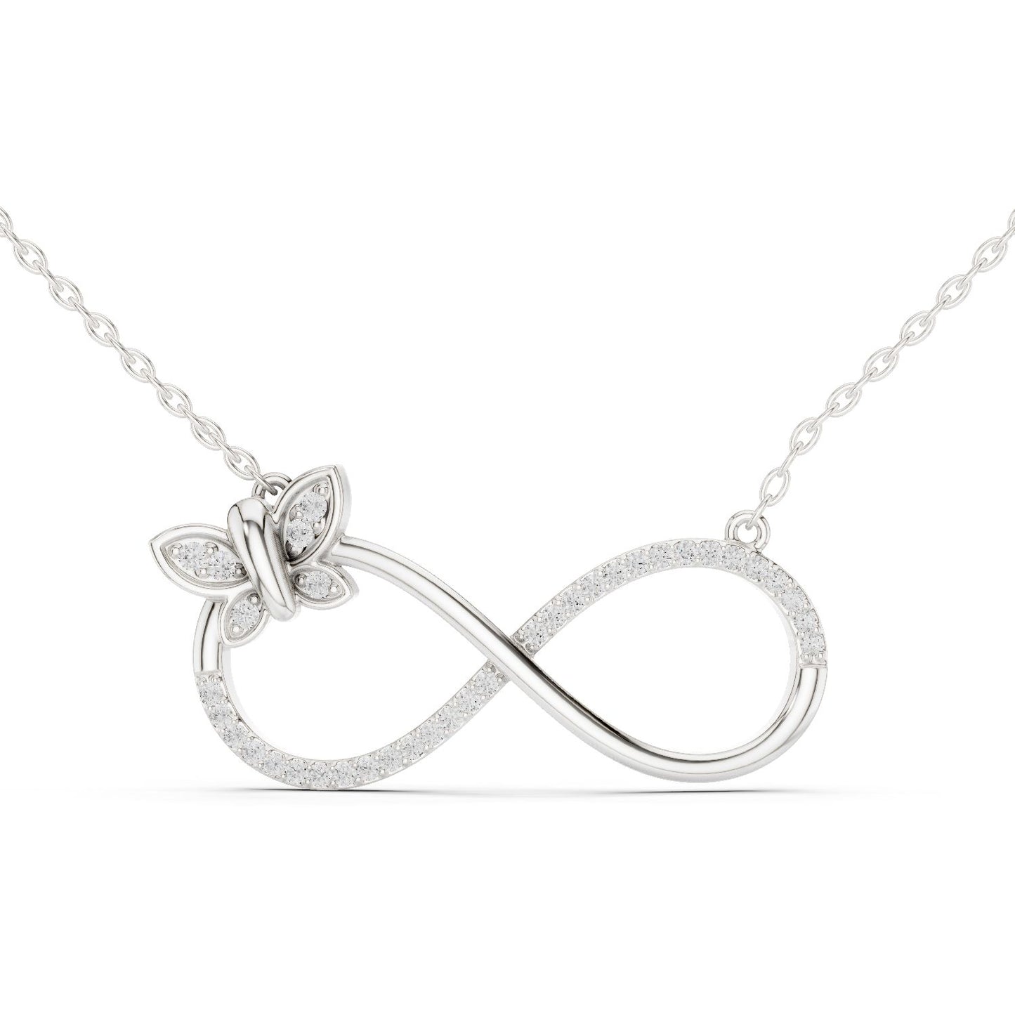 Round Lab Grown Diamond Pendant