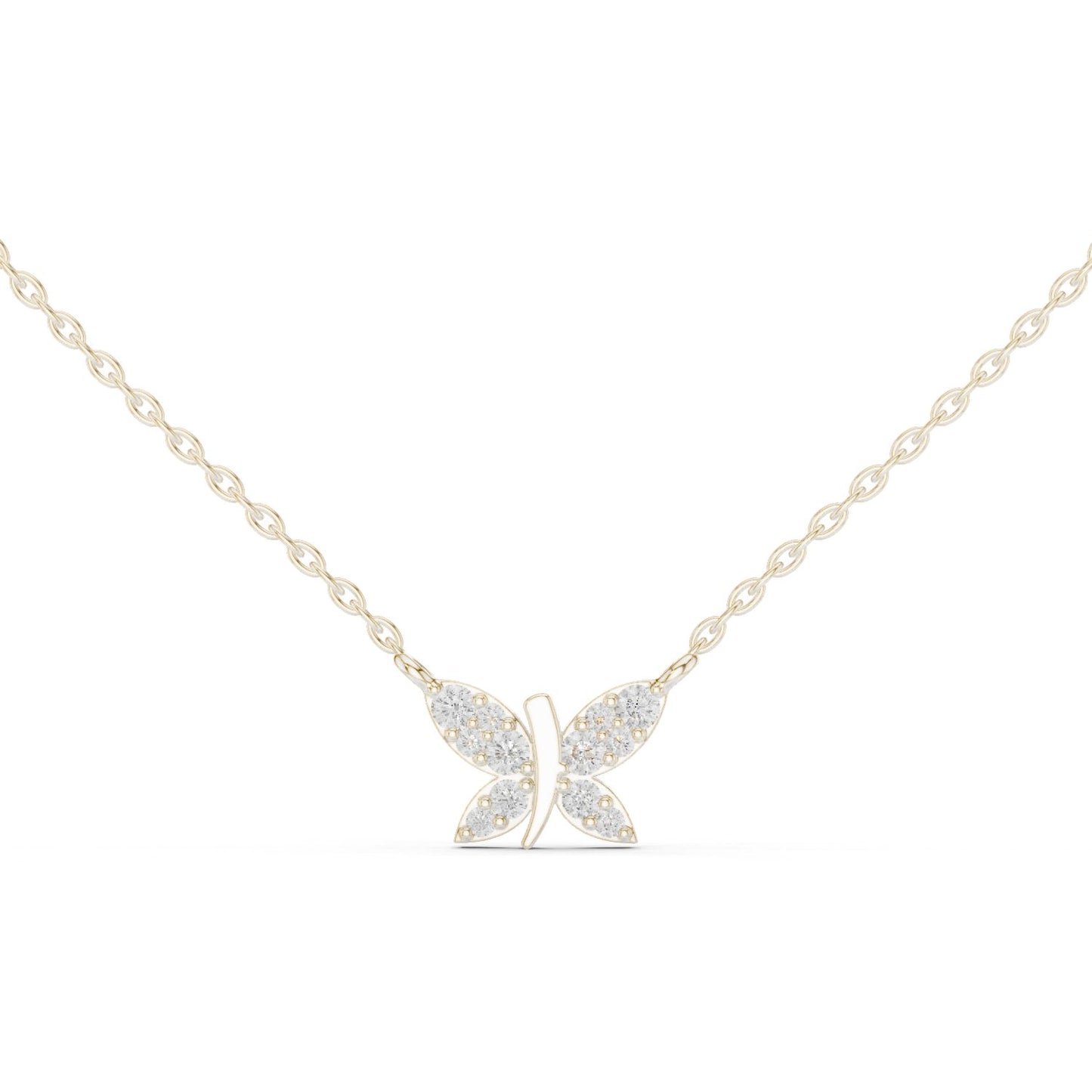Round Lab Grown Diamond Pendant