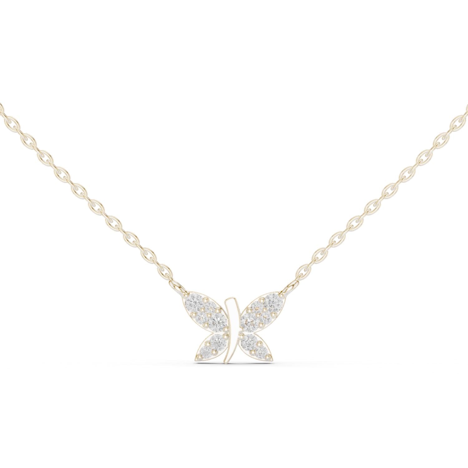 Round Lab Grown Diamond Pendant