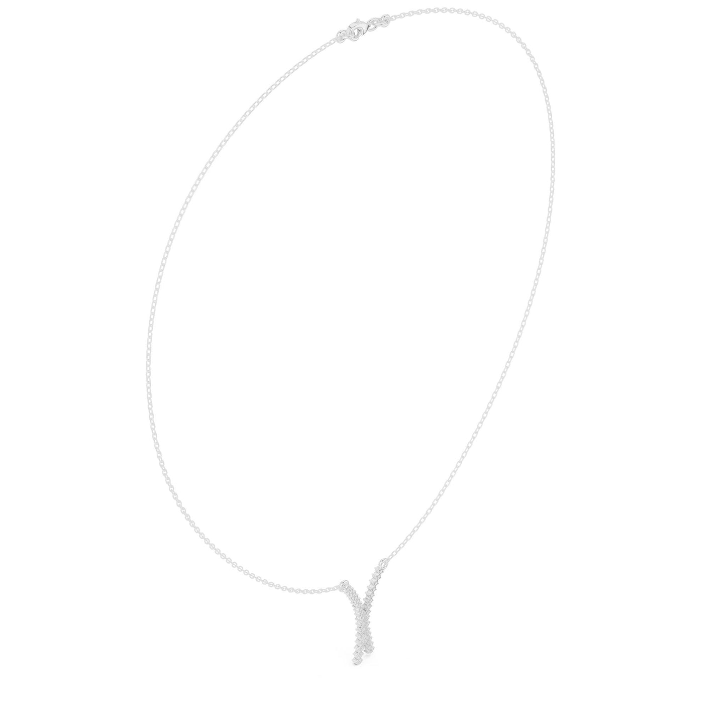 Round Lab Grown Diamond Pendant