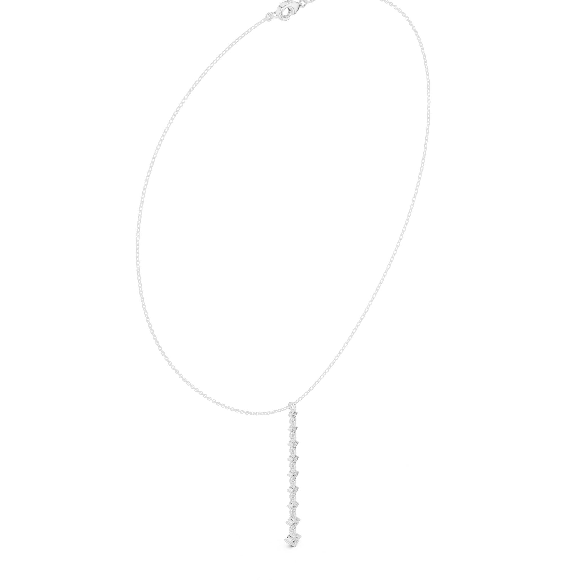 Round Lab Grown Diamond Pendant