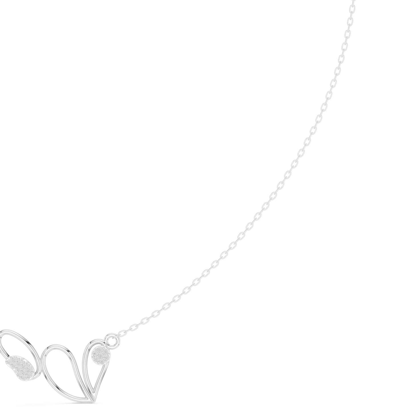 Round Lab Grown Diamond Pendant