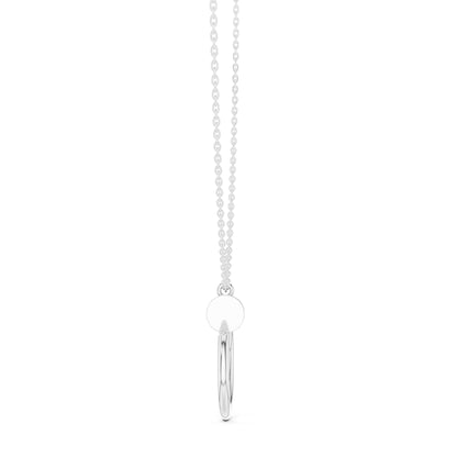 Round Lab Grown Diamond Pendant