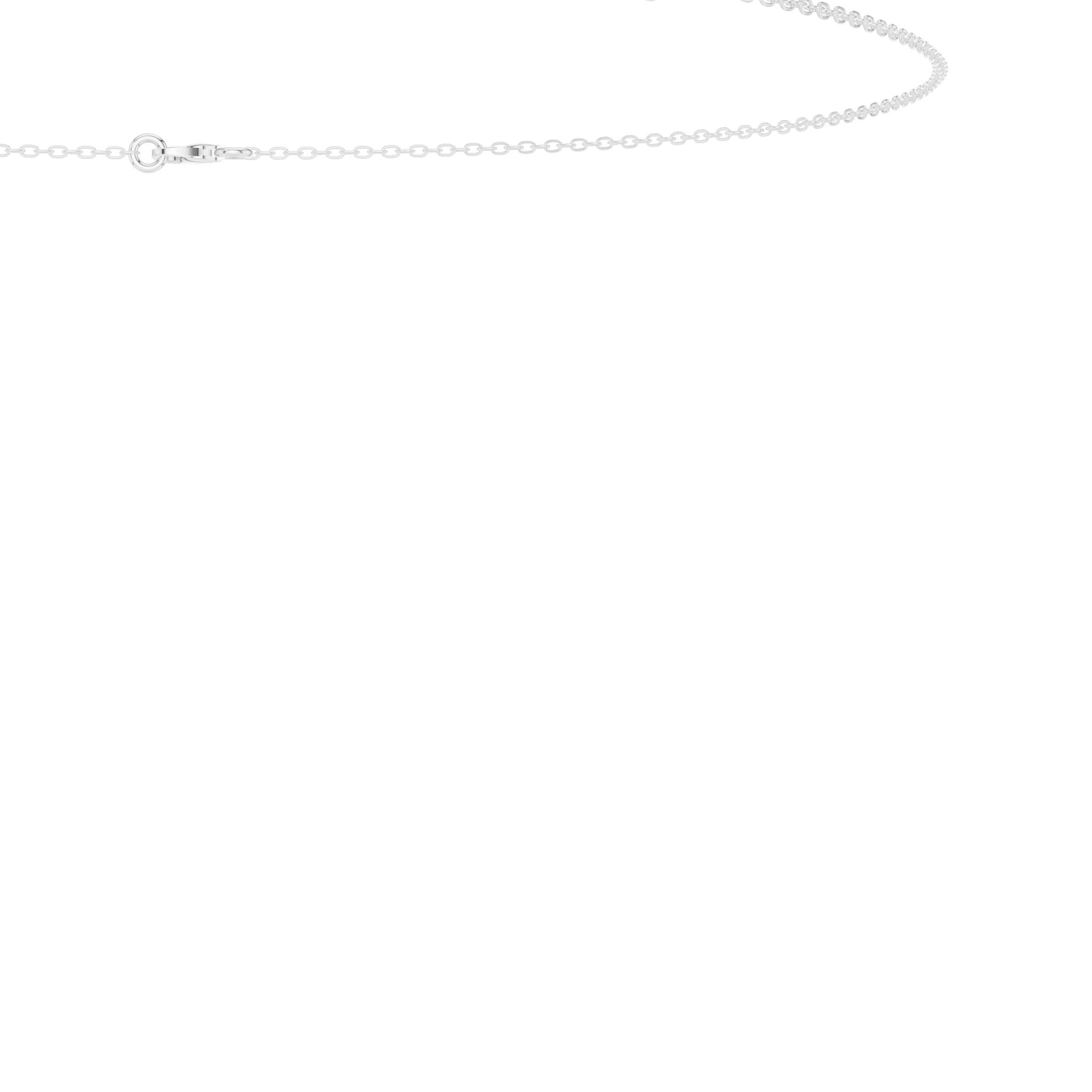 Round Lab Grown Diamond Pendant