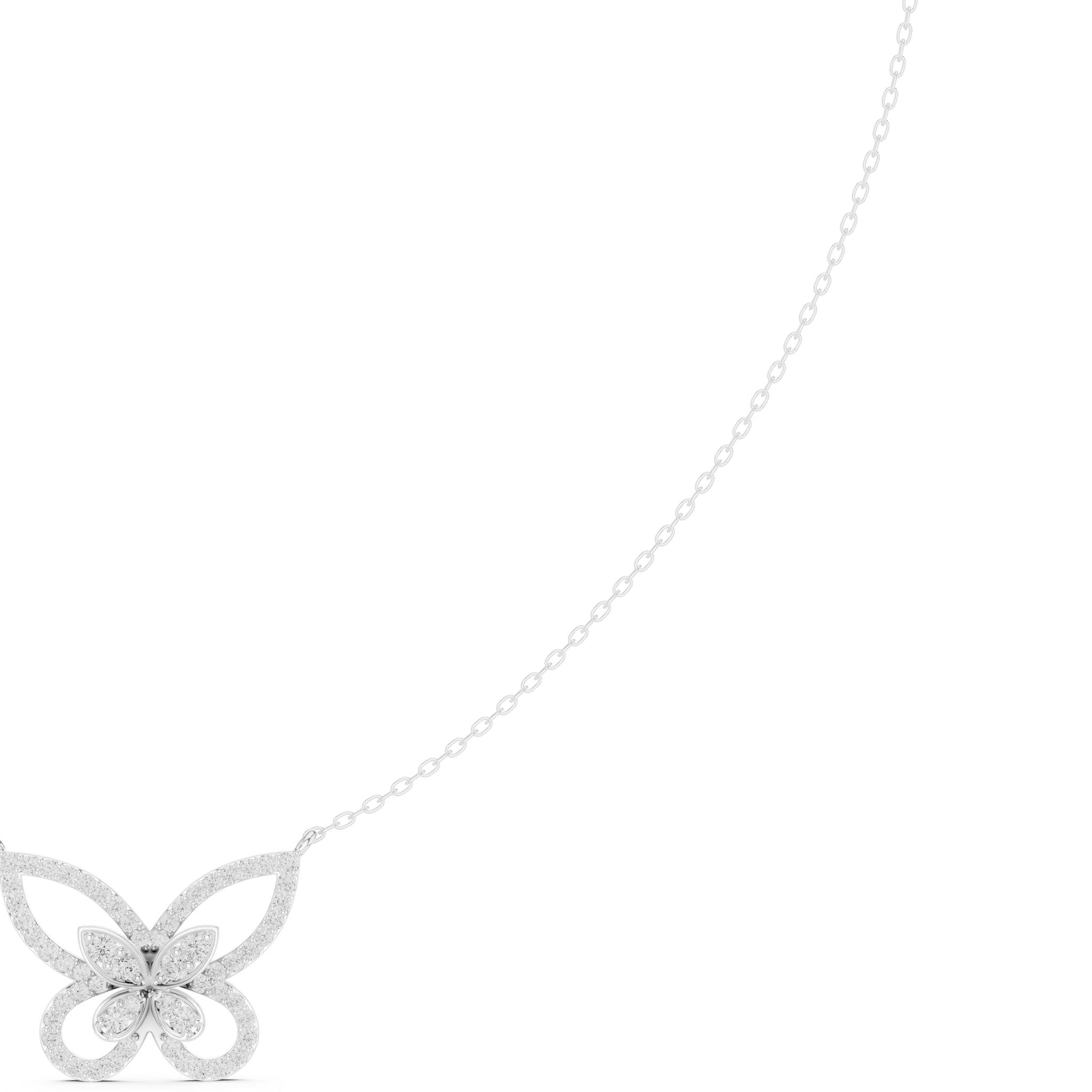 Round Lab Grown Diamond Pendant