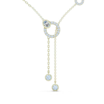 Round Lab Grown Diamond Pendant