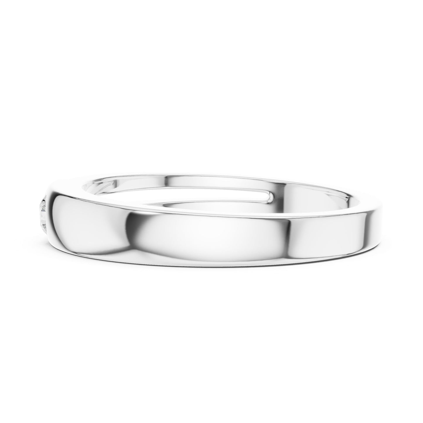 Men's Round Lab Grown Diamond Ring