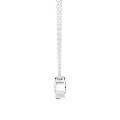 Round Lab Grown Diamond Pendant