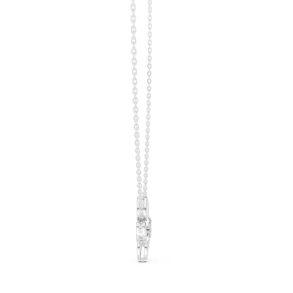 Round Lab Grown Diamond Pendant