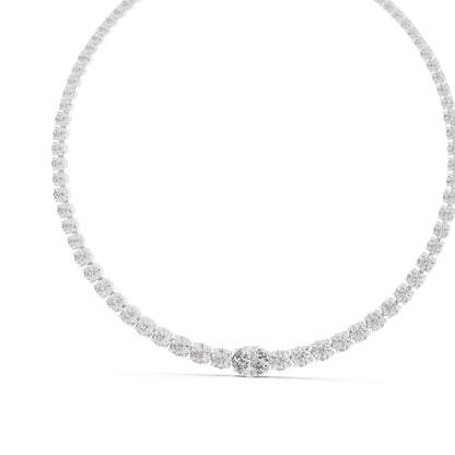 Round Lab Grown Diamond Pendant