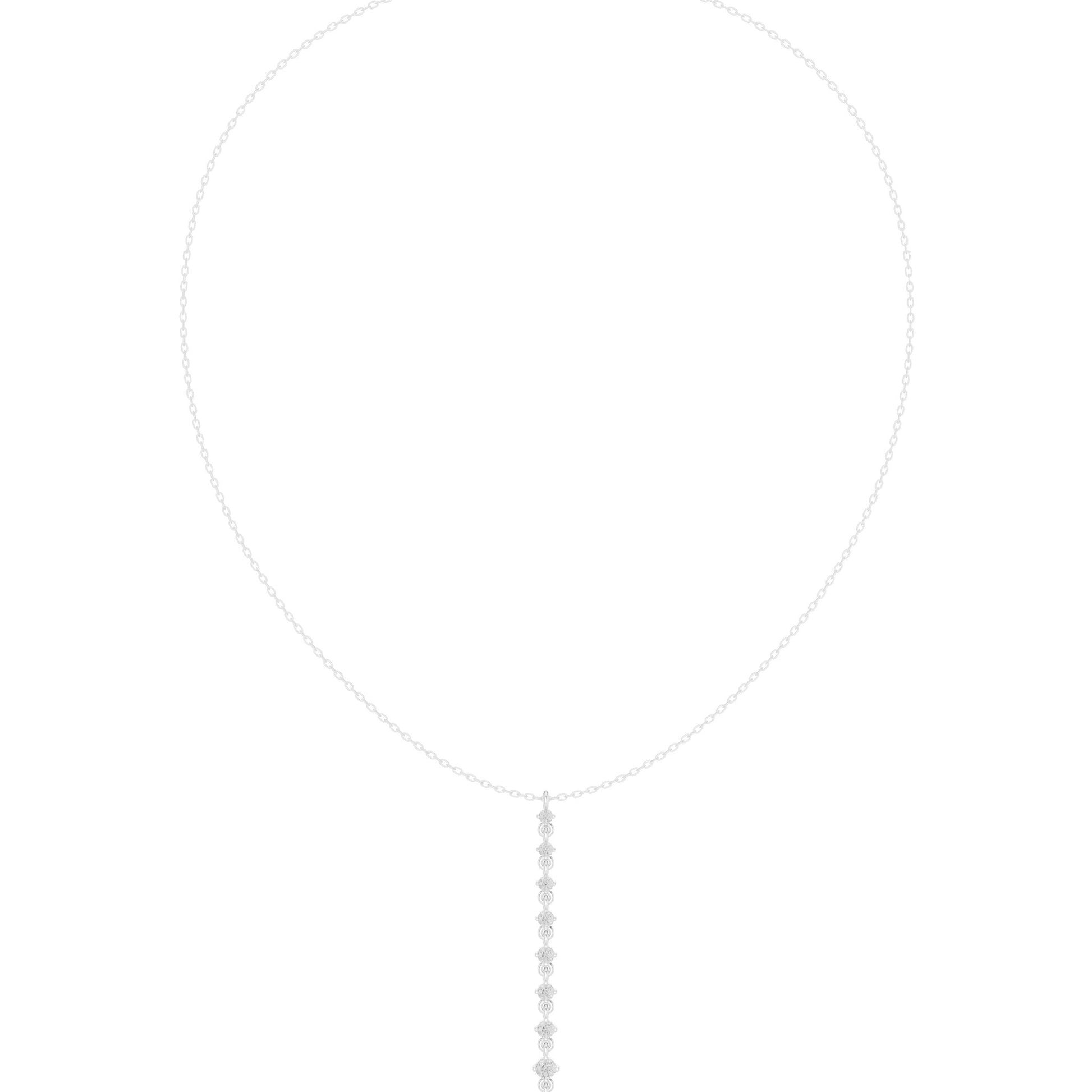 Round Lab Grown Diamond Pendant