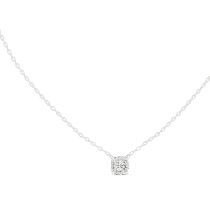 Round Lab Grown Diamond Pendant