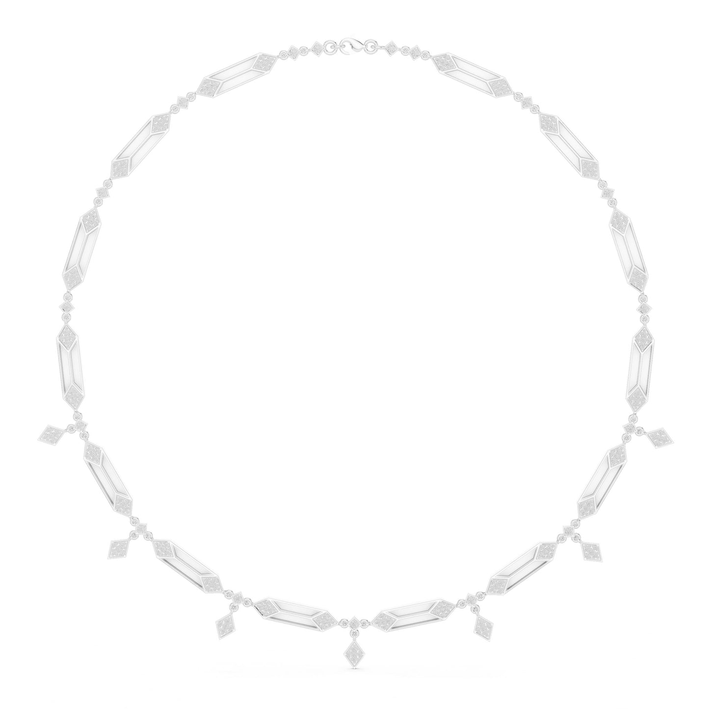 Round Lab Grown Diamond Pendant