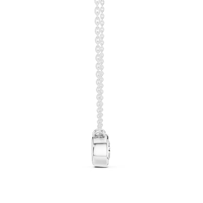 Round Lab Grown Diamond Pendant
