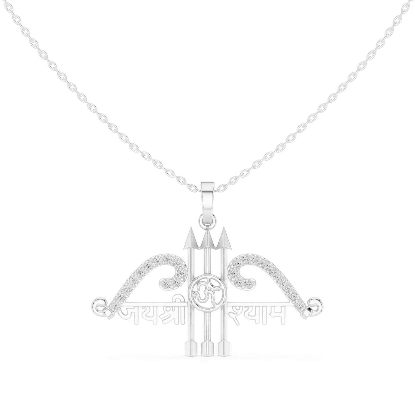 Round Lab Grown Diamond Pendant